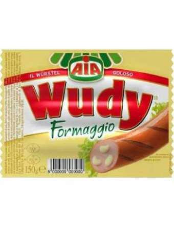 AIA WUDY FORMAGGIO WURSTEL GR 150
