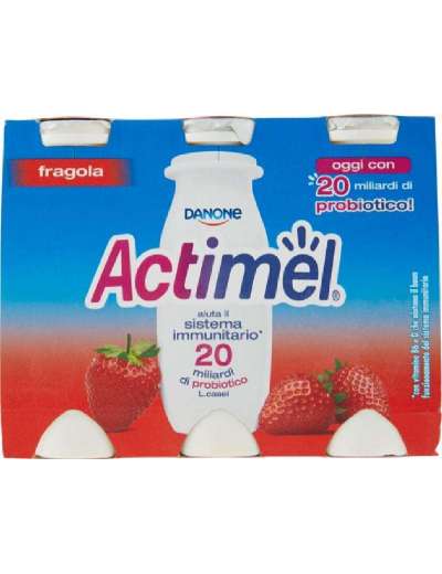 ACTIMEL FRAGOLA 6X100 GR