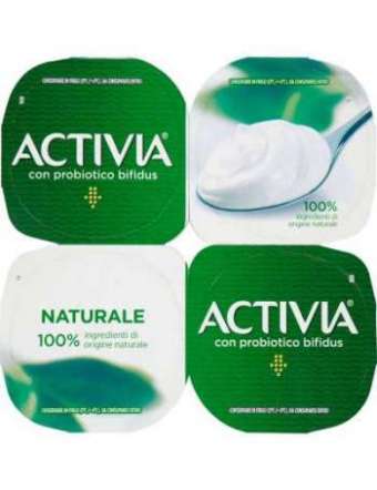ACTIVIA DANONE YOGURT BIANCO 4X125 GR