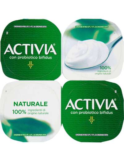 ACTIVIA DANONE YOGURT BIANCO 4X125 GR