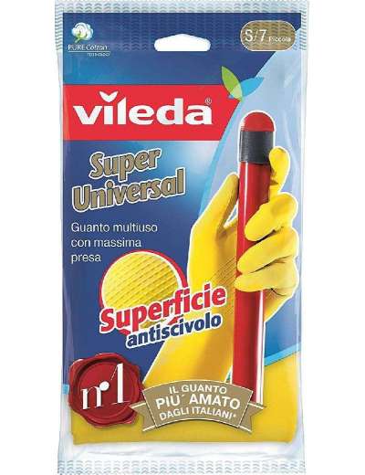 VILEDA GUANTI TAGLIA S SUPER UNIVERSAL PZ 1