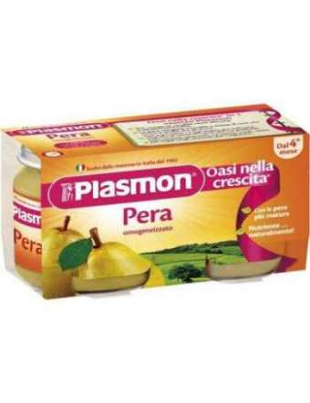 PLASMON OMOGENEIZZATO PERA 2X104 GR