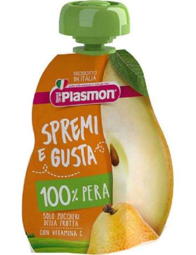 PLASMON SUCCO PERA SPREMI E GUSTA 100 GR