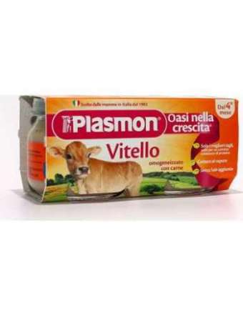 PLASMON OMOGENEIZZATO VITELLO 2X80 GR