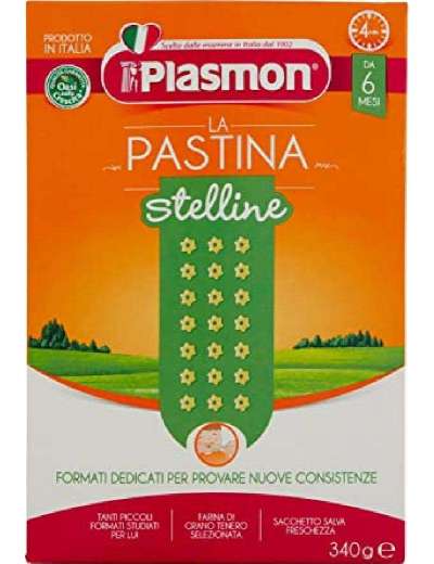PLASMON PASTA STELLINE GR 340