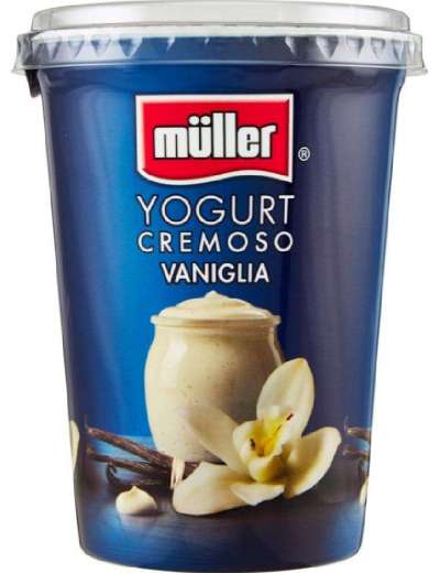 MULLER YOGURT GOLOSO VANIGLIA GR 500