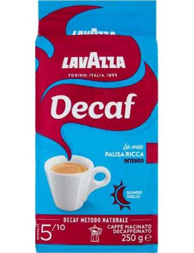 LAVAZZA DEK INTENSO DECAFFEINATO GR 250