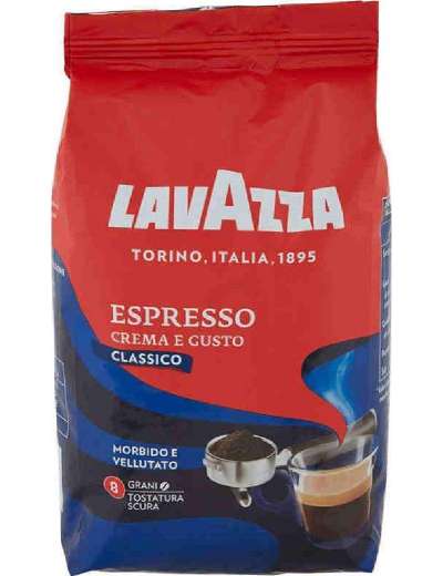 LAVAZZA CAFFE' IN GRANI CREMA E GUSTO KG 1
