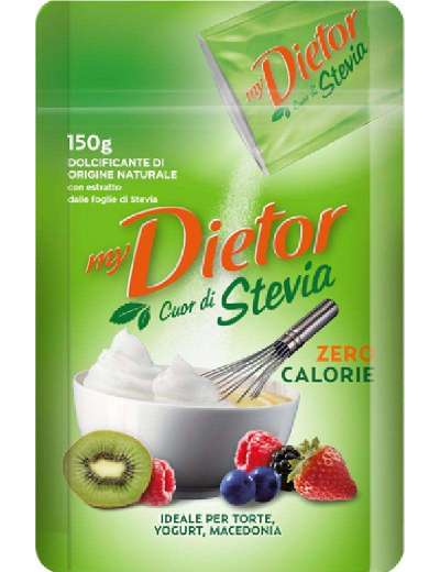 DIETOR CUOR DI STEVIA SFUSO GR 150