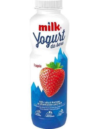 MILK YOGURT DA BERE ALLA FRAGOLA 500 GR