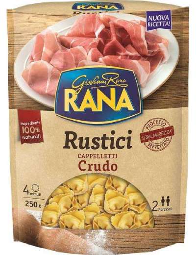RANA RUSTICI CAPPELLETTI CON CRUDO GR 250