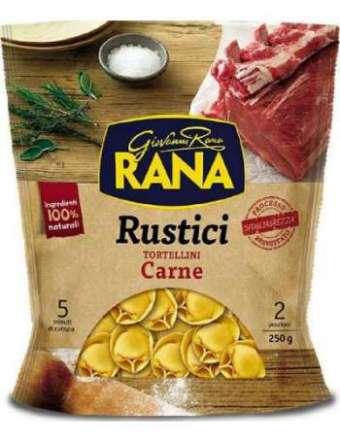 RANA RUSTICI TORTELLINI CON CARNE GR 250