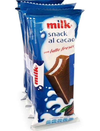 MILK SNACK CACAO MERENDA FRESCA 4X30 GR 120