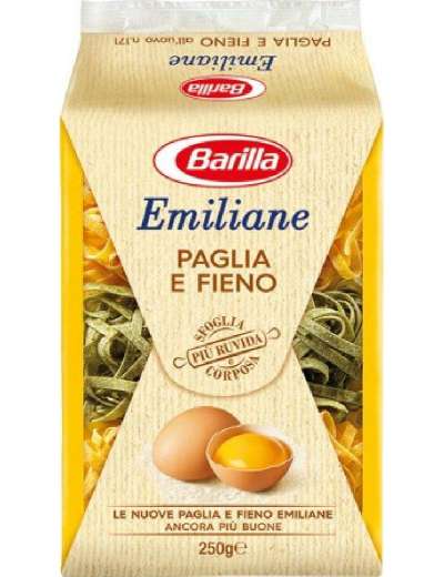 BARILLA UOVO PAGLIA E FIENO EMILIANE GR 250
