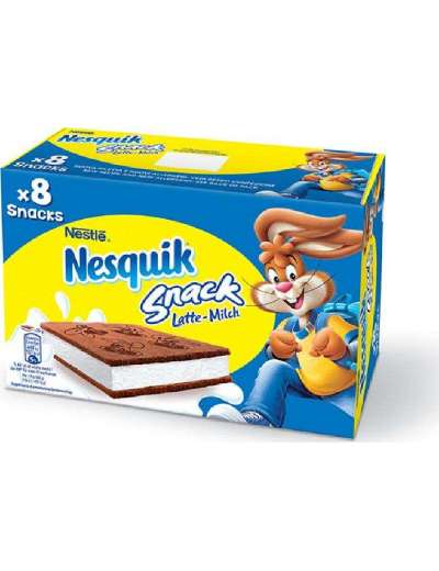NESQUIK SNACK LATTE 8X26 GR 208