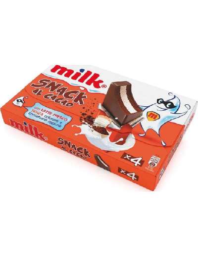 MILK SNACK LATTE MERENDA FRESCA 4X28 GR 112