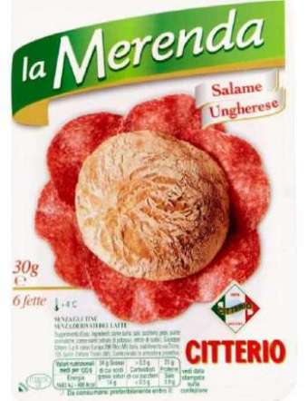 CITTERIO MERENDA UNGHERESE SALAME GR 30