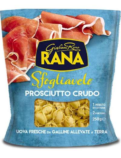 RANA SFOGLIAVELO PROSCIUTTO CRUDO GR 250