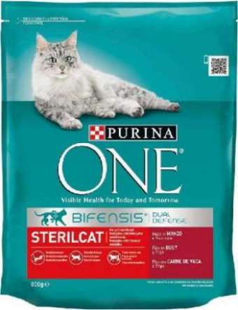 PURINA ONE GATTO STERILIZZATI MANZO E FRUMENTO GR 800