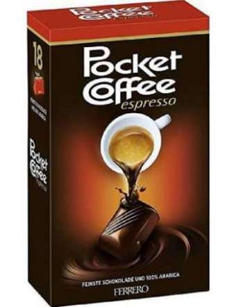 POCKET COFFEE T18 FERRERO GR 225