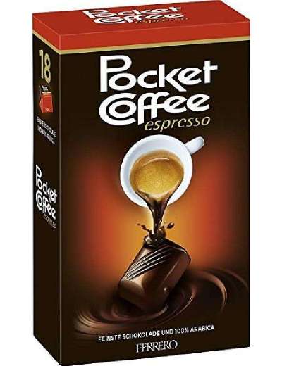 POCKET COFFEE T18 FERRERO GR 225