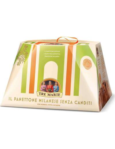 TRE MARIE PANETTONE TUTTUVETTA SENZA CANDITI KG 1