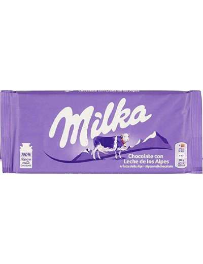 MILKA CIOCCOLATO LATTE TAVOLETTA GR 100