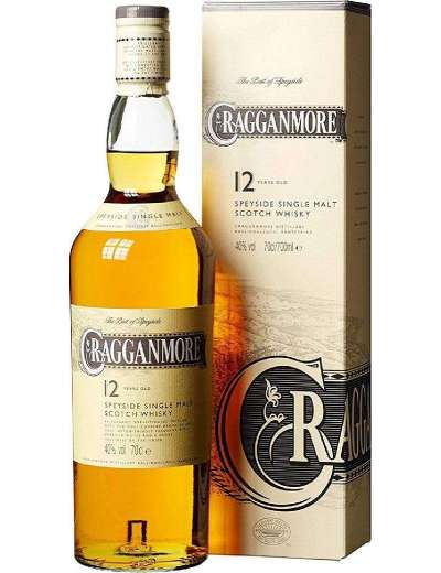 WHISKY CRAGGANMORE 12 Y.O. 70 CL