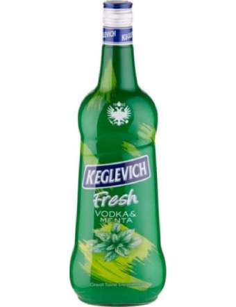VODKA KEGLEVICH 18% MENTA 1 LT