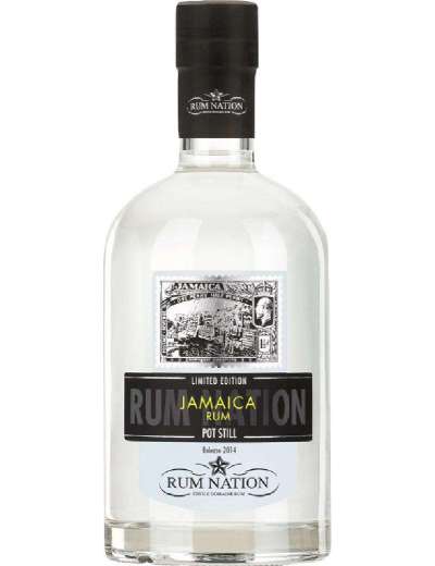 RUM NATION JAMAICA POT STILL BIANCO CL 70