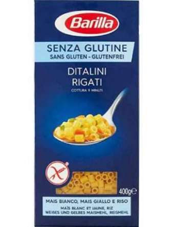 BARILLA SENZA GLUTINE DITALINI RIGATI GR 400