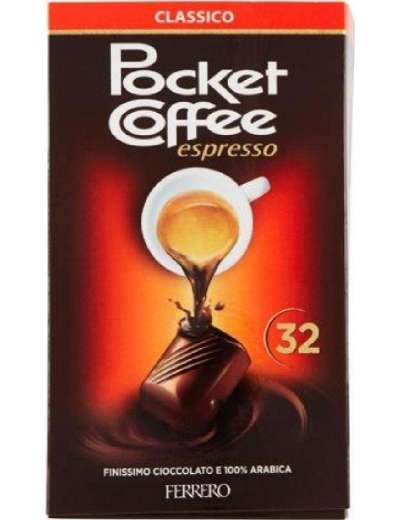 POCKET COFFEE T32 FERRERO GR 400