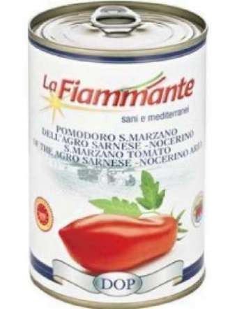 FIAMMANTE POMODORI PELATI SAN MARZANO GR 400