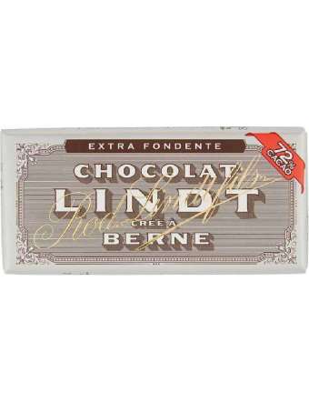 LINDT TAVOLETTA EXTRAFONDENTE 72% GR 100