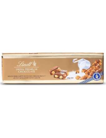 LINDT GOLD LATTE NOCCIOLA PREMIUM GR 300