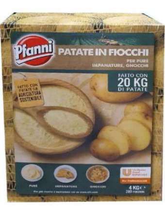 PFANNI PURE' DI PATATE IN FIOCCHI KG 4