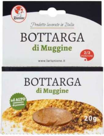 RIUNIONE BOTTARGA DI MUGGINE GR 20