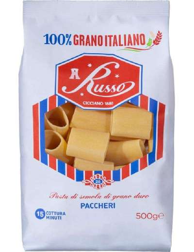 RUSSO N 26 PACCHERI SPECIALITA' GR 500