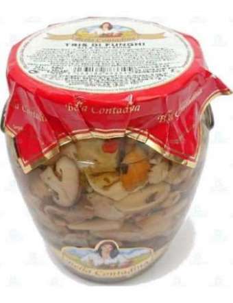 BELLA CONTADINA TRIS DI FUNGHI GR 580