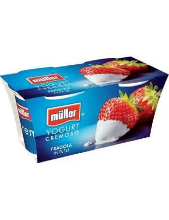 MULLER YOGURT FRAGOLA 2X125 GR