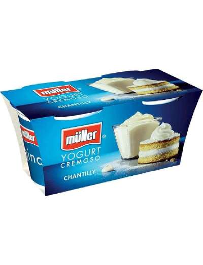 MULLER YOGURT CHANTILLY 2X125 GR