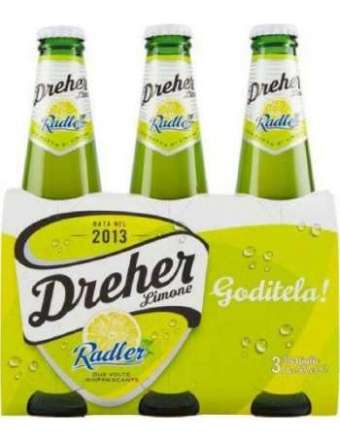 BIRRA DREHER LEMON RADLER 3X33 CL
