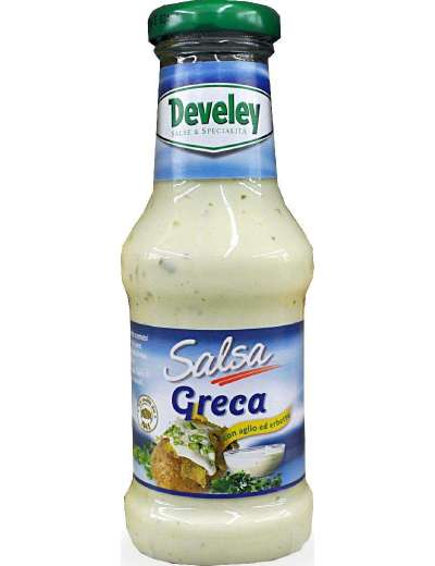DEVELEY SALSA GRECA VASO VETRO ML 250