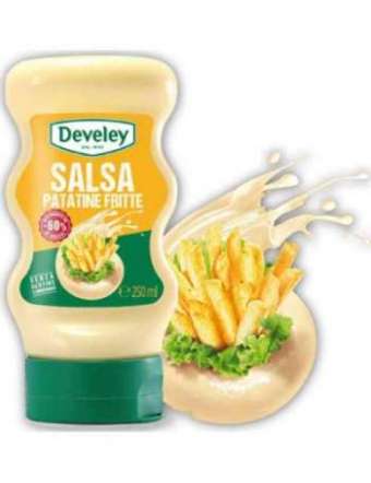 DEVELEY SALSA PATATINE VASO VETRO ML 250