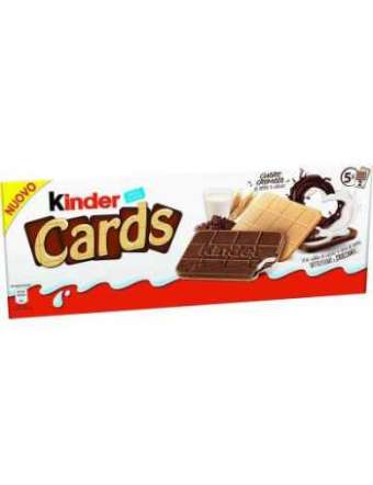 KINDER CARDS LATTE E CACAO T 2X5 GR 128