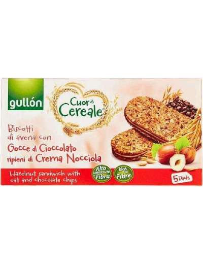 GULLON CUOR DI CEREALE + CREMA DI NOCCIOLA BISCOTTI GR 220