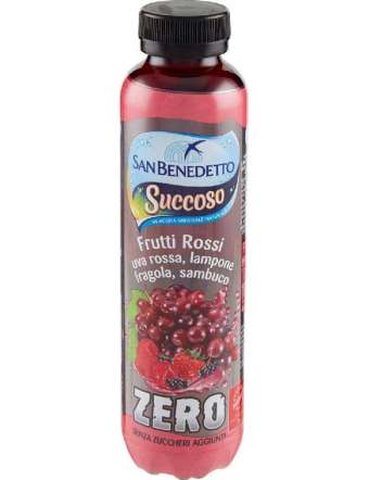 SAN BENEDETTO FRUTTI ROSSI SUCCOSO ZERO PET ML 400