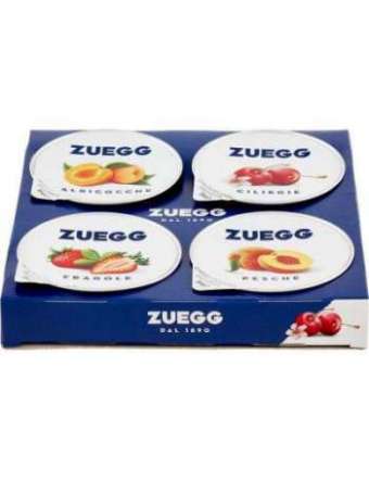 ZUEGG 4X25G ASSORTITA CONFETTURA VS GR 100
