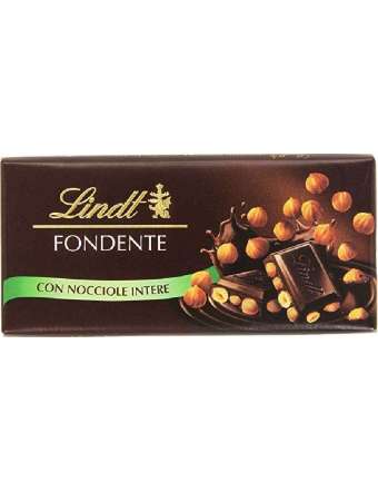 LINDT TAVOLETTA FONDENTE CON NOCCIOLA IGP GR 100