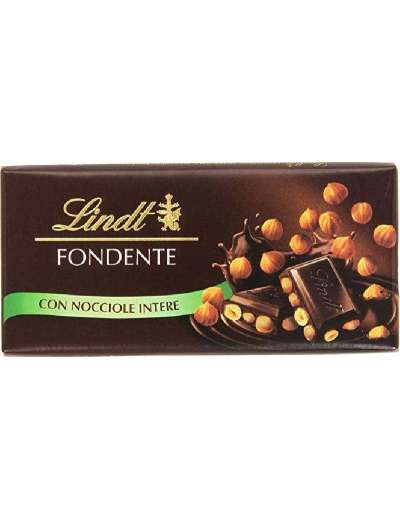 LINDT TAVOLETTA FONDENTE CON NOCCIOLA IGP GR 100